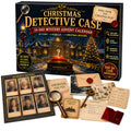24-Day Mystery Adventure Advent Calendar – Christmas Puzzle Escape Room Game with 6 Themes, Daily Surprise Discovery