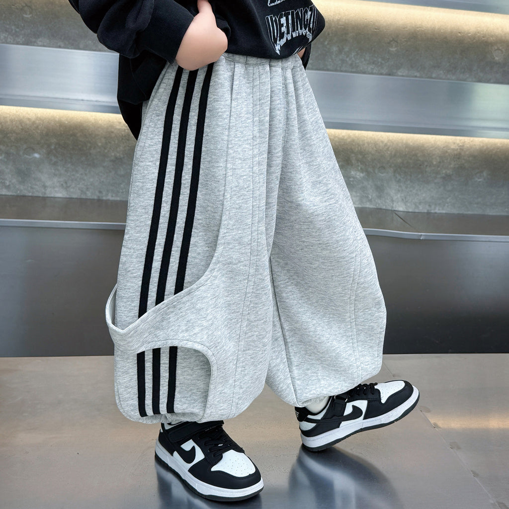Boys Casual Knit Straight-Leg Sweatpants