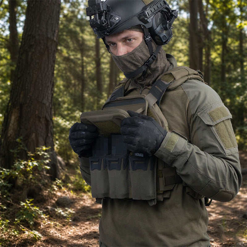 Universal EUD / Phone Pouch – MOLLE Compatible Tactical Smartphone Carrier for Plate Carriers, Chest Rigs, Airsoft & Hunting