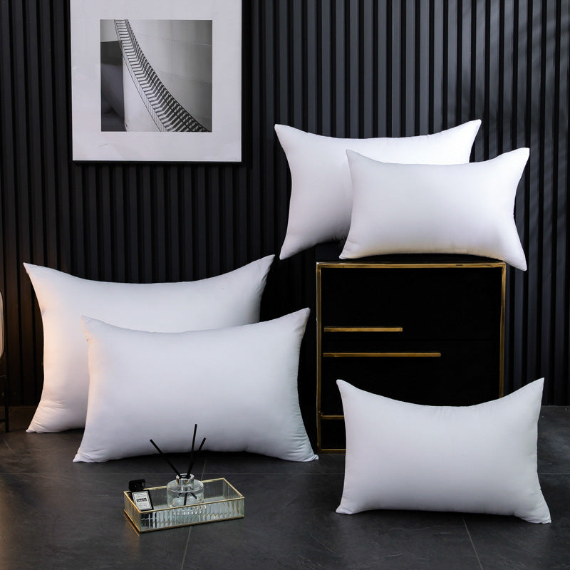 Rectangular Sofa Cushion Insert, Brushed Fabric Cover, Thickened Polyester Fiber Fill, Comfortable Backrest Pillow Core