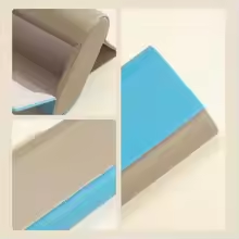 Put 2 pairs of glasses boxes, sunglasses, myopia glasses, universal high-end sensory leather glasses box, pressure resistant PU